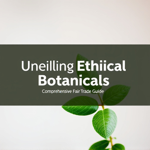 Unveiling Ethical Botanicals: Comprehensive Fair Trade Guide