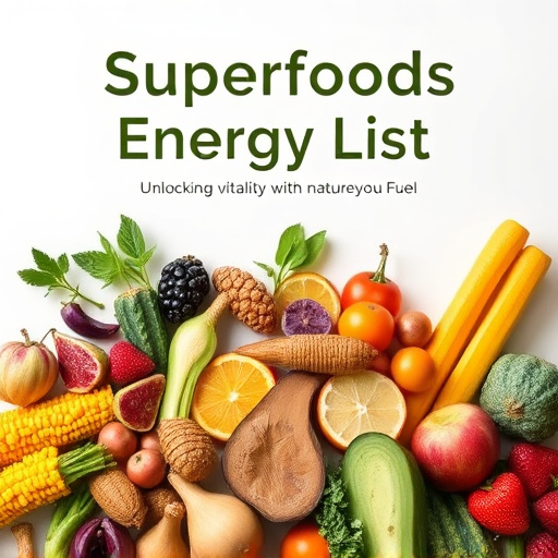 Superfoods Energy List: Unlocking Vitality with Nature’s Fuel
