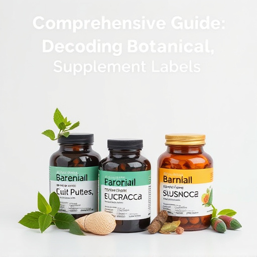 Comprehensive Guide: Decoding Botanical Supplement Labels