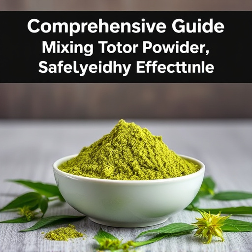 Comprehensive Guide: Mixing Kratom Powder Safely and Effectively