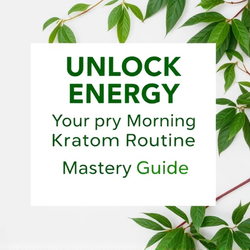 Unlock Energy: Your Morning Kratom Routine Mastery Guide