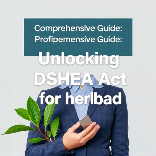 Comprehensive Guide: Unlocking DSHEA Act for Herbal Practitioners