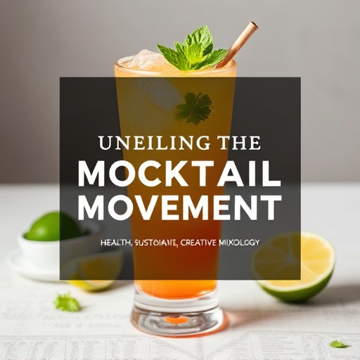 Unveiling the Mocktail Movement: Health, Sustainability, Creative Mixology