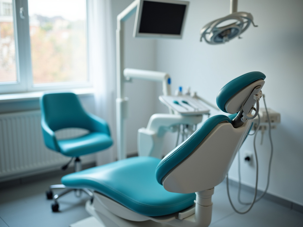 Dentist consultation chair — dental veneers coral springs