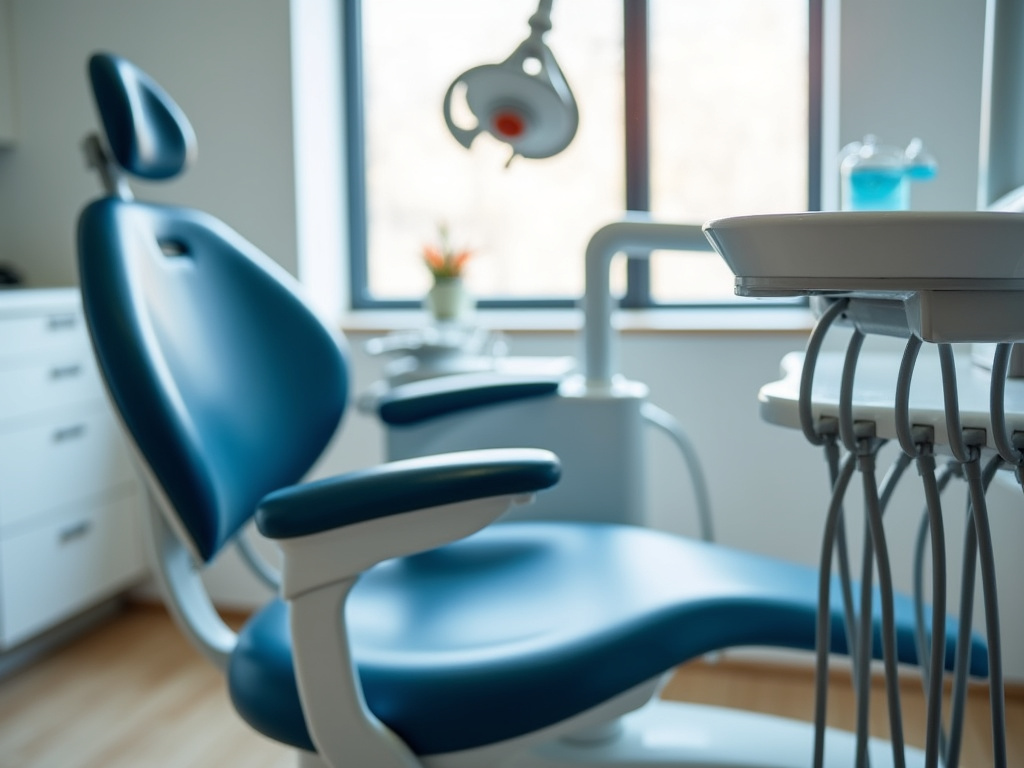 Dentist office chair — dental veneers coral springs