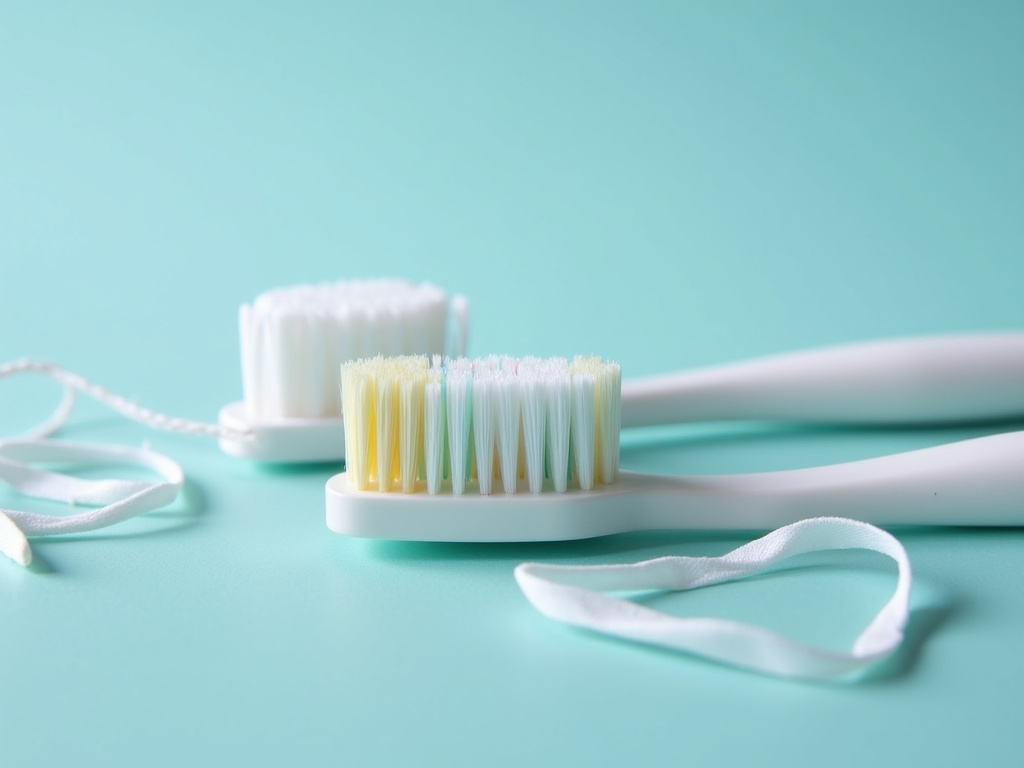 Toothbrush and floss — dentist coral springs