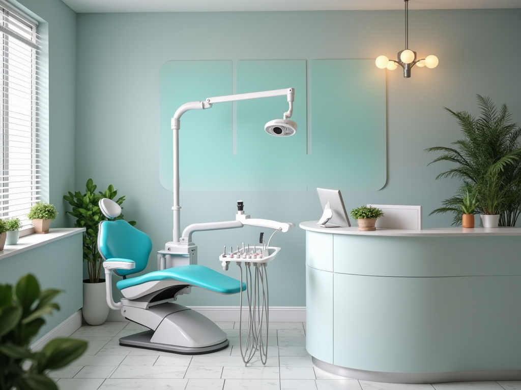Dental clinic reception — emergency dentist coral springs