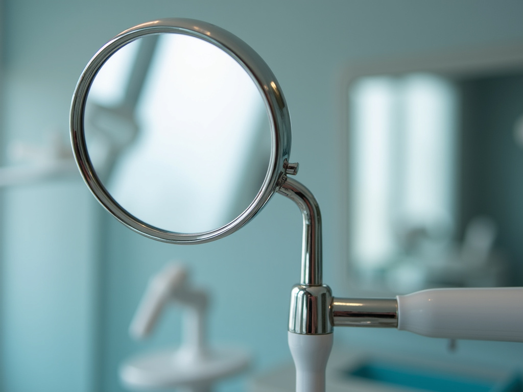 Dental mirror — dental veneers coral springs