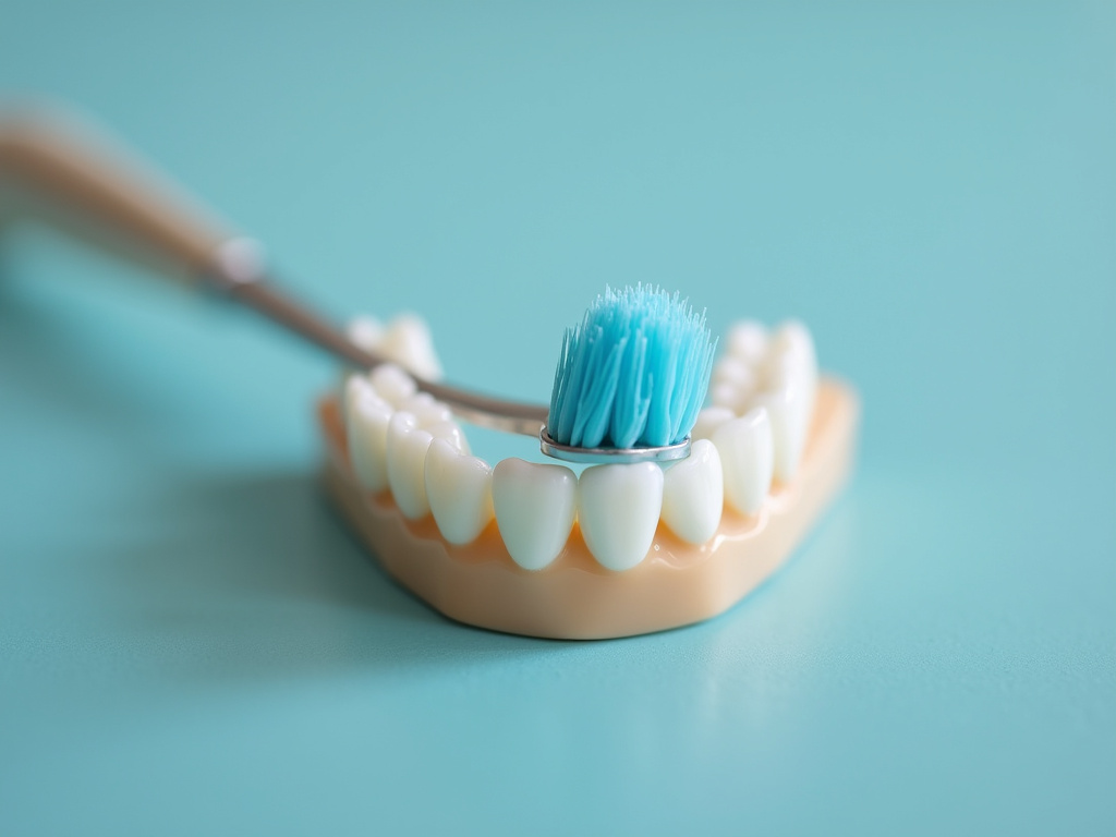 Denture cleaning brush — dentures coral springs