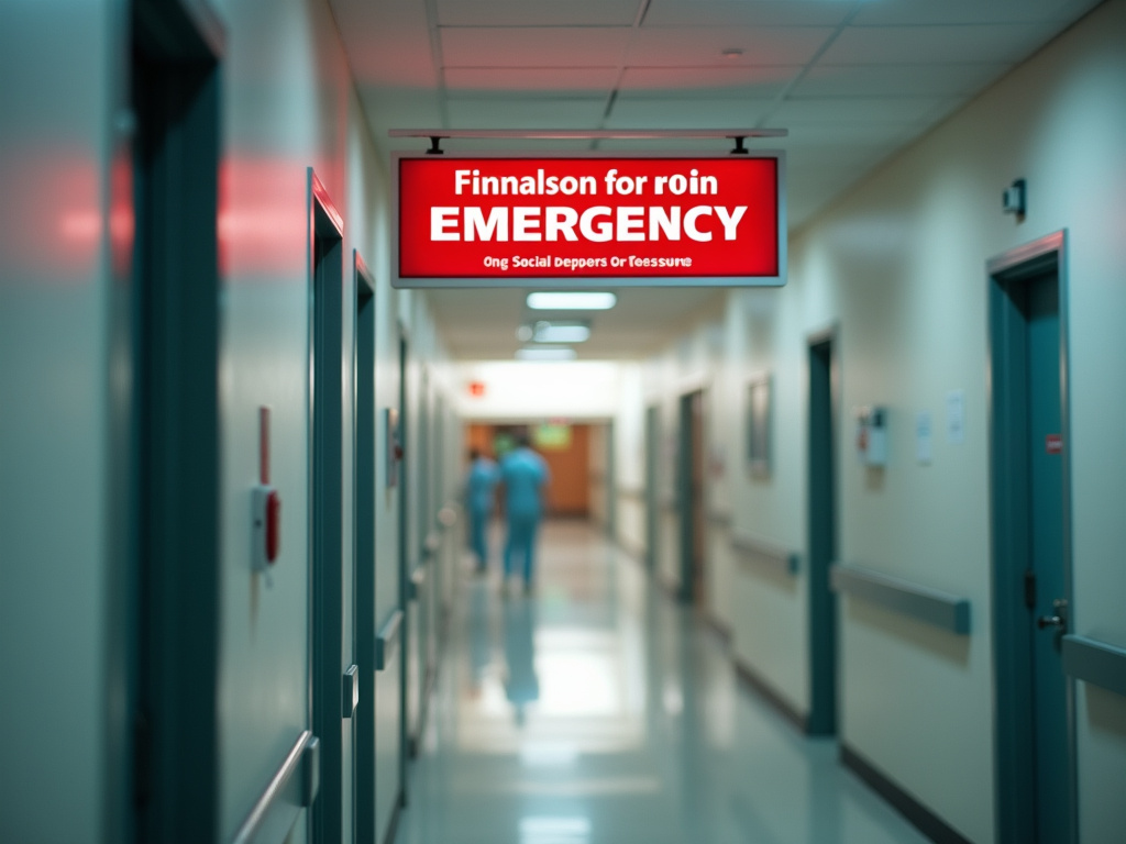 Emergency room sign — emergency dentist coral springs