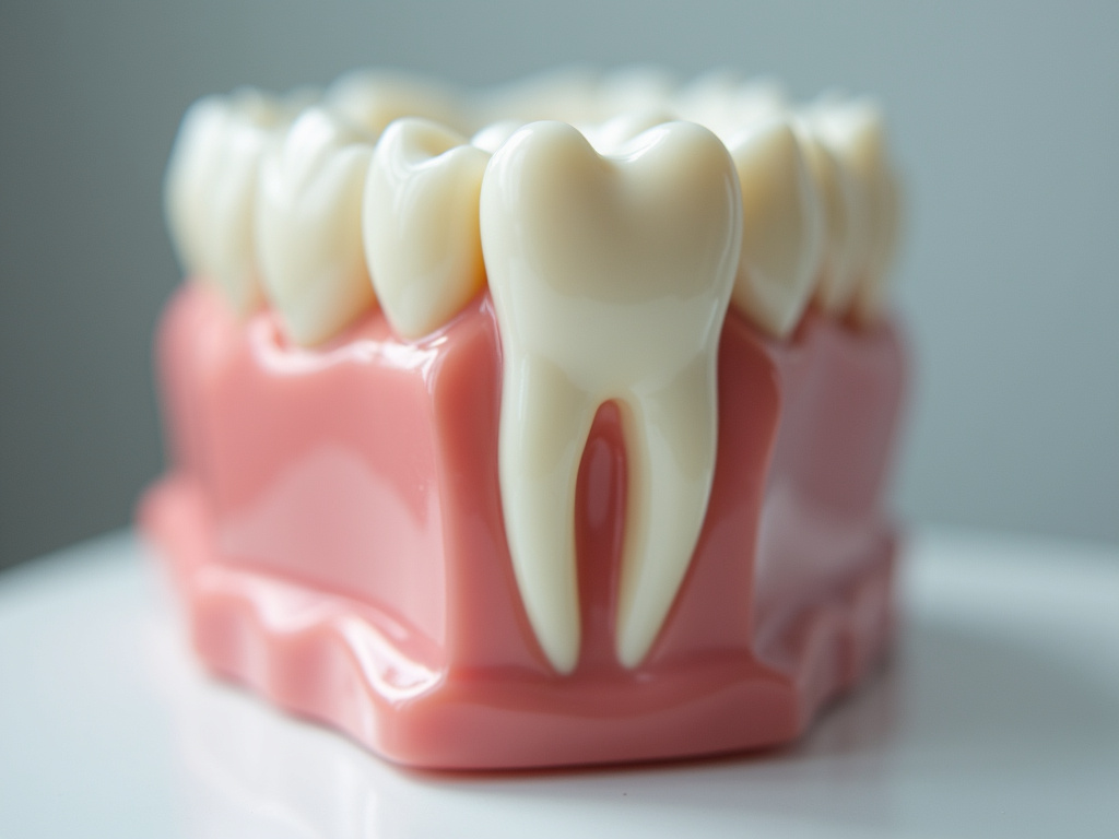 Tooth model — dentist coral springs