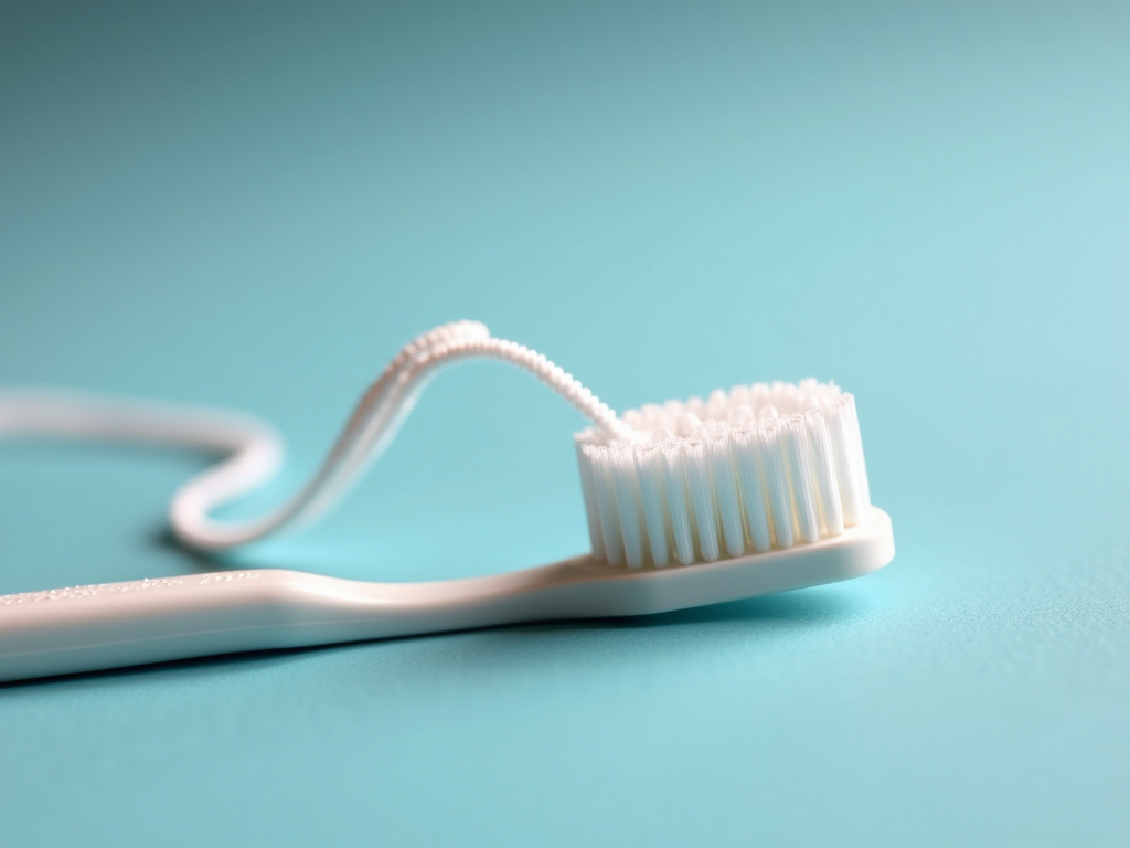 Toothbrush and floss — dentist coral springs