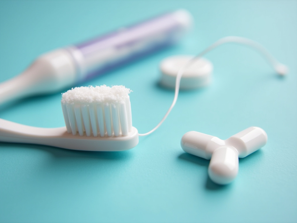 Toothbrush and floss — dentist coral springs